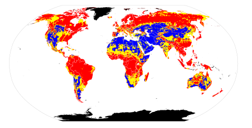 Soil pH around the globe